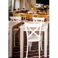 Židle Lugano v restauraci Sofra