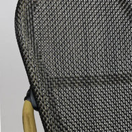 židle Mende Anthracite - detail výpletu
