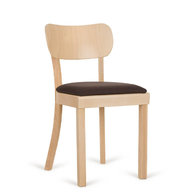 židle Mika s čalouněným sedákem