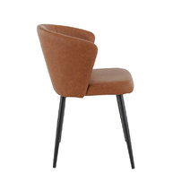 židle MIKKA v přírodní barvě kůže