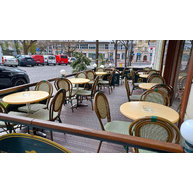 židle Paris Green a stoly Roma 3