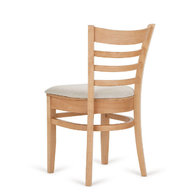 židle Porto s čalouněným sedákem