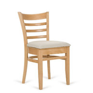 židle Porto s čalouněným sedákem
