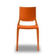 židle Sirio v oranžové barvě