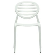 židle Top Gio v bílé barvě