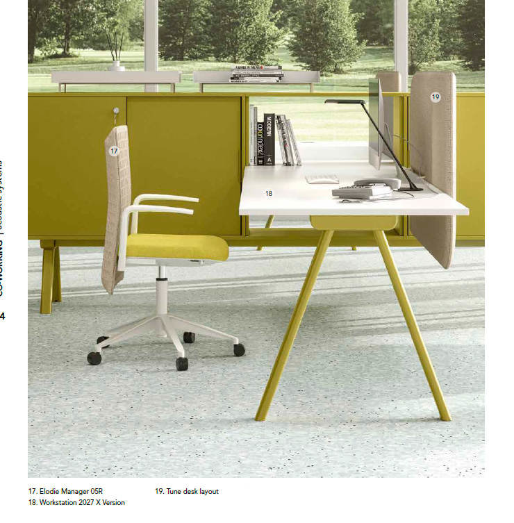 Computer Workstation Dako Workstation 2027 180 - Moderní kancelářský nábytek | Ateliér Dako