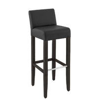 Barové židle - barová židle CLINTO BST wengé/Black 7006