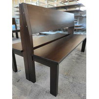 Lavice a sedačky - dřevěná restaurační lavice z masivu buk