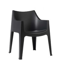 Plastové židle - křeslo Coccolona v barvě 81 antracit