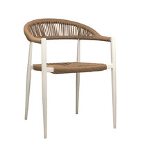 Zahradní židle - křeslo Jonah White/Natural