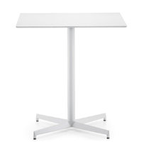Kavárenské stoly - stůl Laja s celobílou deskou 59x59cm Compact CFC 10mm