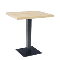Kavárenské stoly - stůl PRATO 16 QLTD s deskou 70x60cm Dub Bardolino