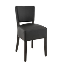 Dřevěné židle - Židle Floriane Black 9100