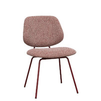 Kovové židle - židle Franck Bordeaux/Greige