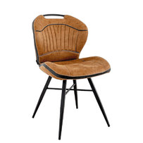 Kovové židle - židle SPLASH Cognac