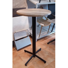 Barové stoly - barový stůl StableTable Bar RT s deskou pr. 70cm Smartline