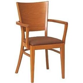 Dřevěné židle - dřevěná židle 917 s područkami