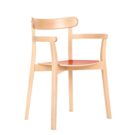 Židle - dřevěná židle ICHO B s područkami