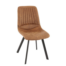 Kovové židle - křeslo Monica Anthracite