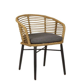 Zahradní židle - křeslo RHEA Brown