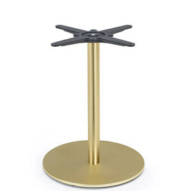 Stolové podnože - podnož Tiffany OS satin brass finish