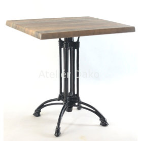 Kavárenské stoly - stůl Dominique 4QSM s deskou 70x70cm