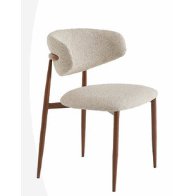 Kovové židle - židle Bonnie v látce Greige 08