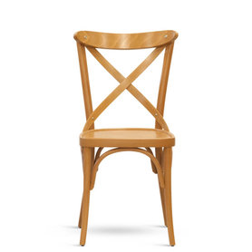 Dřevěné židle - židle Croce masiv v barvě dubu