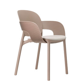 Plastové židle - židle HUG 2383 s područkami barva 17 Caramel