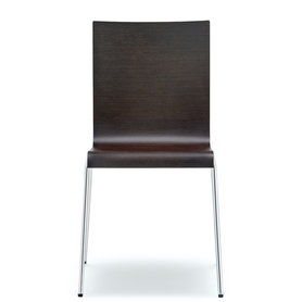 Kovové židle - židle Kuadra 1331 wenge / chrom
