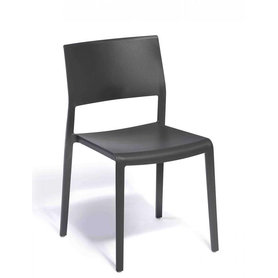 Plastové židle - židle Lilibet 10-black - ZERO WASTE