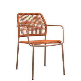 Zahradní židle - židle Twist White/Natural