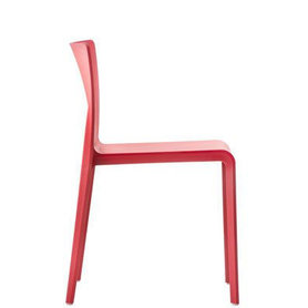 Plastové židle - židle Volt červená