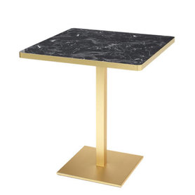 Kavárenské stoly - zlaté stoly Tiffany Gold QLG