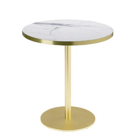 Kavárenské stoly - zlaté stoly Tiffany Gold RLG