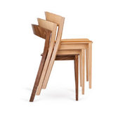 Dřevěné stohovatelné židle